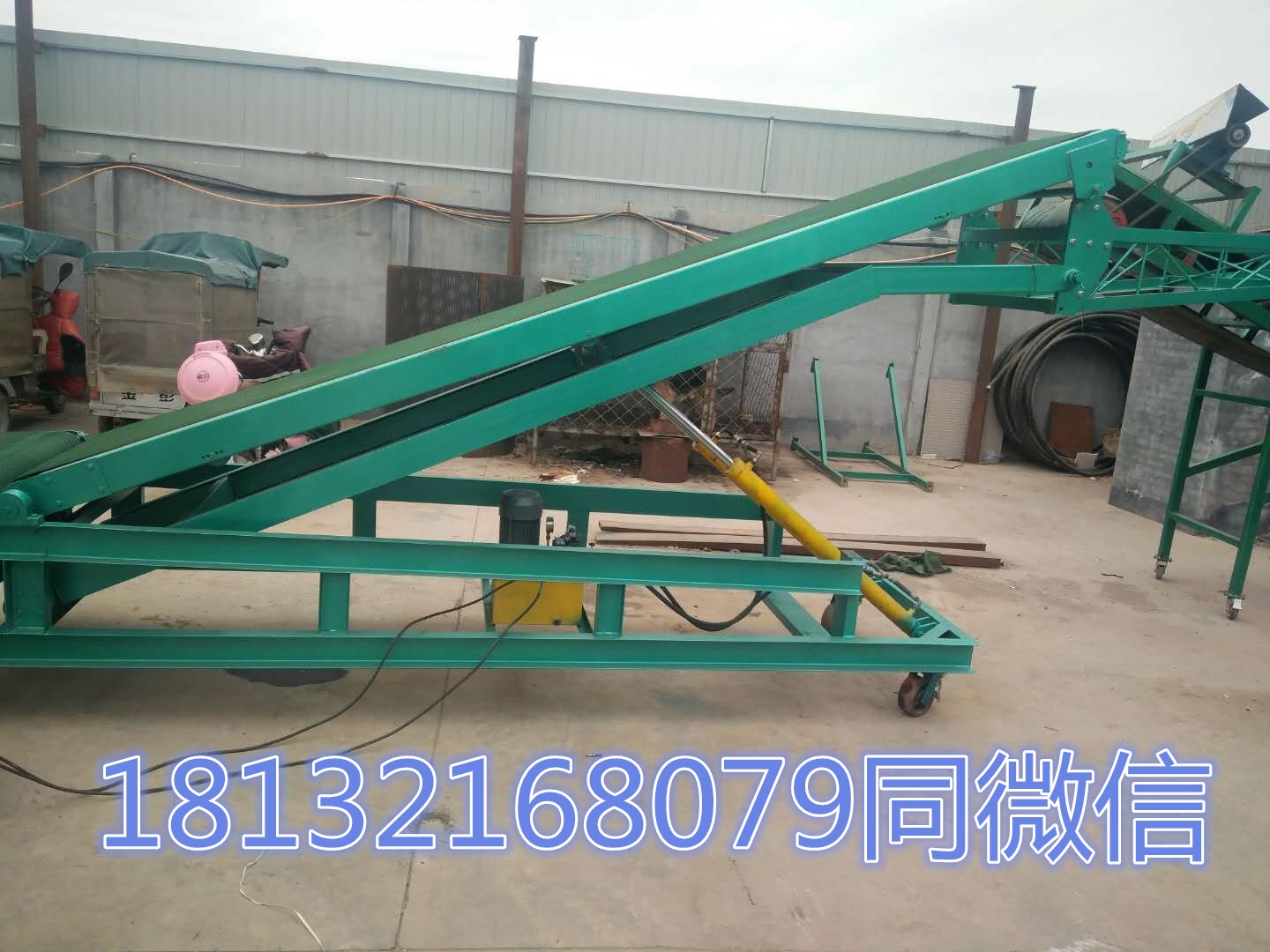 移動式皮帶輸送機(jī) 上下伸縮式(圖1) 移動式皮帶輸送機(jī) 上下伸縮式(圖1)