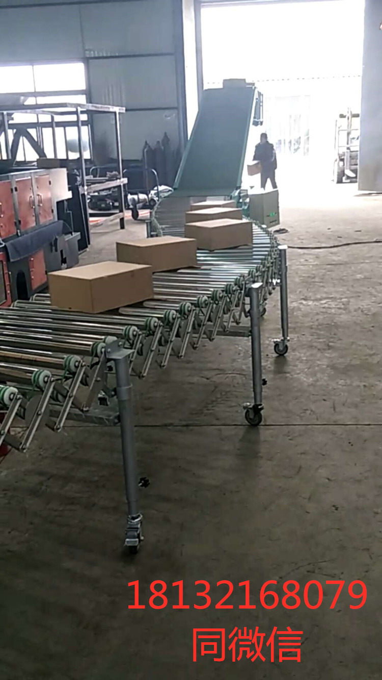 伸縮輥筒輸送機(圖2) 伸縮輥筒輸送機(圖2)